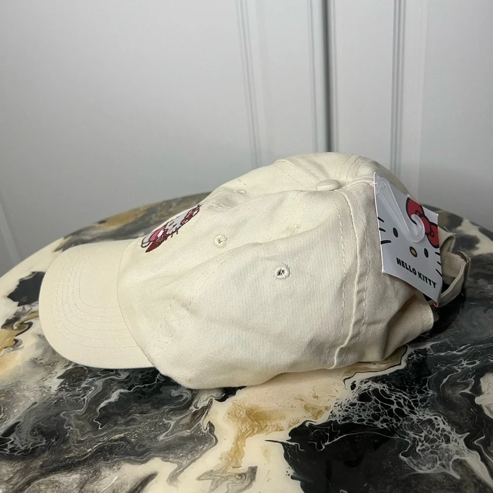 Hello Kitty Embroidered Baseball Cap